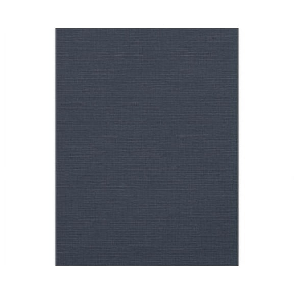 JAM Paper 8 1/2 x 11 Cardstock, 100lb, Nautical Blue Linen, 50/Pack