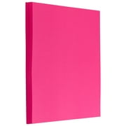JAM Paper 8 1/2 x 11 Letter Paper, Fuchsia Pink, 24lb, 100 per Pack