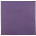 thumbnail image 1 of JAM Paper 8.5 x 8.5 Square Envelopes, Dark Purple, 1000/Carton, 1 of 2