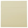 thumbnail image 1 of JAM Paper 8.5 x 8.5 Square Envelopes, Ivory Wove, 25/Pack, 1 of 2