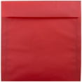 thumbnail image 1 of JAM Paper 8.5 x 8.5 Translucent Envelopes, Red, 50/Pack, 1 of 2