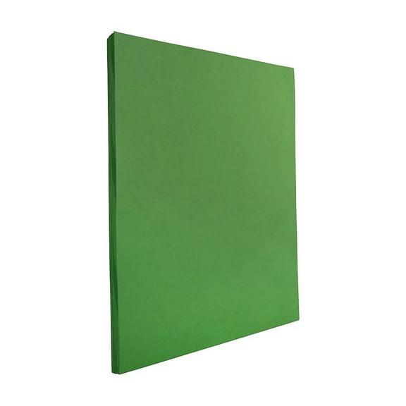 JAM Paper, 8.5x11, 24lb Green, 50/Pack