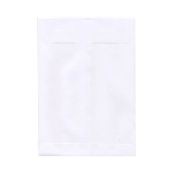 JAM Paper 9 1/2 x 12 1/2 Open End Catalog Commercial Envelopes, White, 25/Pack