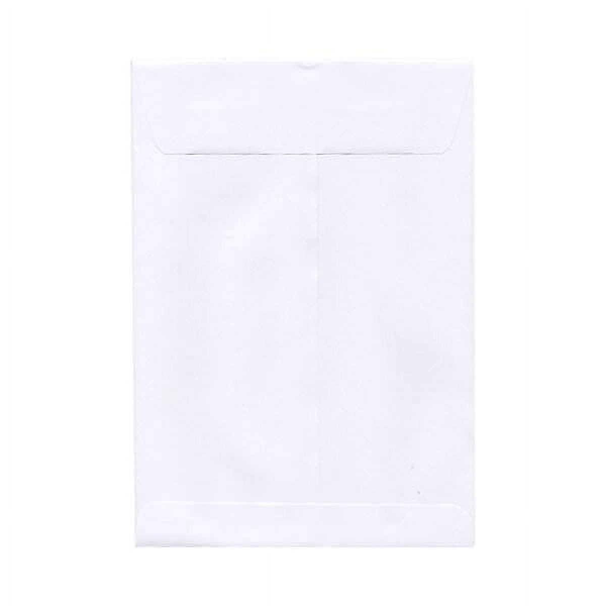 JAM Paper 9 1/2 x 12 1/2 Open End Catalog Commercial Envelopes, White, 50/Pack