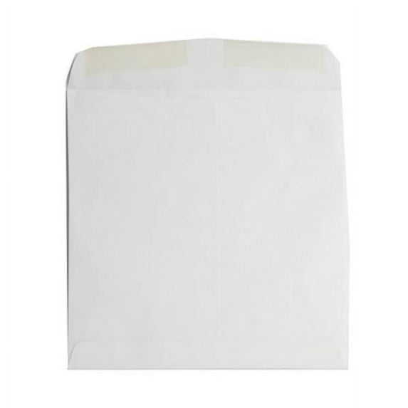 JAM Paper 9.5 x 9.5 Square Invitation Envelopes, Ivory, 100/Pack
