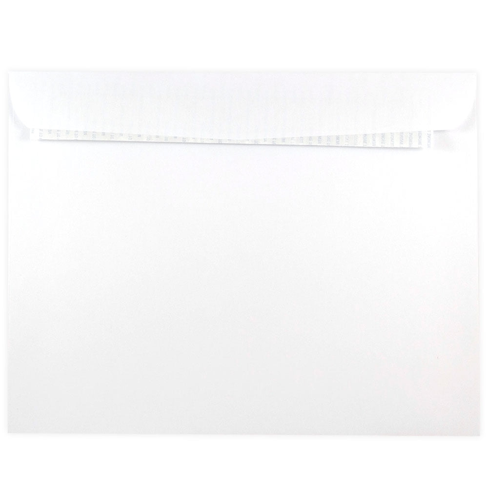 JAM Paper 9 x 12 Booklet Commercial Envelopes with Peel and Seal Closure, White, 50/Pack