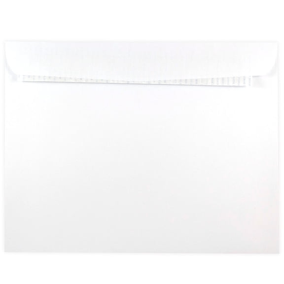 JAM Paper 9 x 12 Booklet Commercial Envelopes with Peel and Seal Closure, White, 50/Pack