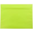 thumbnail image 1 of JAM Paper 9 x 12 Booklet Envelopes, Lime Green, 1000/Carton, 1 of 2