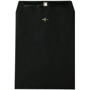 JAM Paper 9 x 12 Clasp Envelopes, Black, 10/Pack