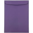 thumbnail image 1 of JAM Paper 9 x 12 Open End Envelopes, Dark Purple, 10/Pack, 1 of 2