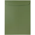 thumbnail image 1 of JAM Paper 9 x 12 Open End Envelopes, Olive 10/Pack, 1 of 2