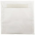 thumbnail image 1 of JAM Paper 9 x 9 Translucent Envelopes, Clear, 50/Pack, 1 of 5