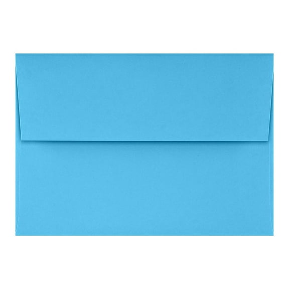 JAM Paper A1 Self Seal Envelopes 3 5/8" x 5 1/8" Bright Blue 50/Pack (4865-13-50)