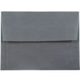 thumbnail image 1 of JAM Paper® A2 Envelope, 4 3/8" x 5 3/4", Charcoal Grey Translucent Envelopes,25/pack, 1 of 2