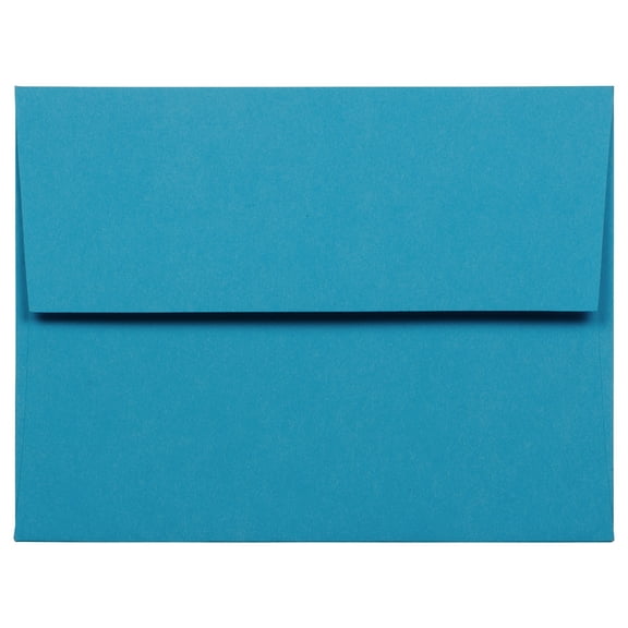 JAM Paper A2 Envelopes, 4 3/8 x 5 3/4, Blue, 1000/Carton