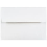 JAM Paper A2 Invitation Envelopes, 4 3/8 x 5 3/4, Small, White, 25 per Pack