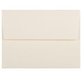 thumbnail image 1 of JAM Paper A2 Strathmore Invitation Envelopes, 4 3/8 x 5 3/4, Natural White Wove, 25/Pack, 1 of 2