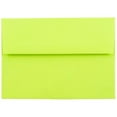 thumbnail image 1 of JAM Paper A6 Envelopes, 4 3/4 x 6 1/2, 25 per Pack, Lime Green, 1 of 2