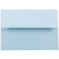 thumbnail image 1 of JAM Paper A6 Envelopes, 4 3/4 x 6 1/2, Baby Blue, 25 per Pack, 1 of 2