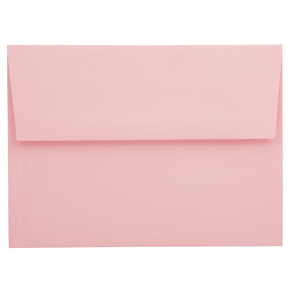 JAM Paper A6 Invitation Envelopes, Pastel Pink, 4.75 x 6.5, 1000/Pack
