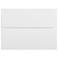 thumbnail image 1 of JAM Paper A6 Strathmore Invitation Envelopes, 4 3/4 x 6 1/2, Bright White Linen, 50/Pack, 1 of 3