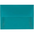 thumbnail image 1 of JAM Paper A6 Translucent Envelopes, 4 3/4 x 6 1/2, Aqua Blue, 25/Pack, 1 of 2