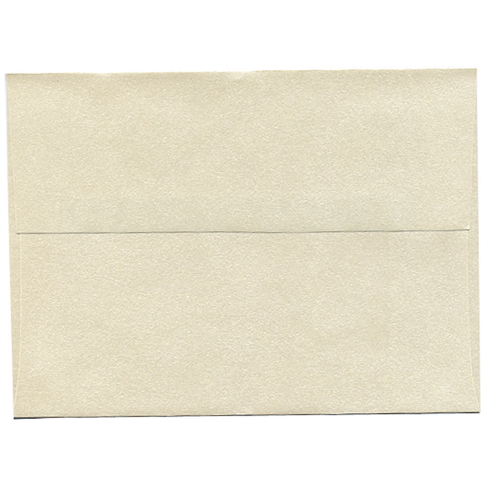 JAM Paper A7 Envelopes, 5 1/4 x 7 1/4, Opal Metallic, 250/Pack