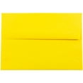 thumbnail image 1 of JAM Paper A7 Envelopes, 5 1/4 x 7 1/4, Yellow, 1000/Carton, 1 of 2