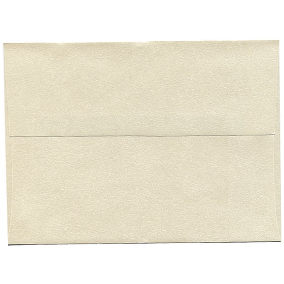 JAM Paper A7 Envelopes, 5.25x7.25, Opal Metallic, 25/Pack