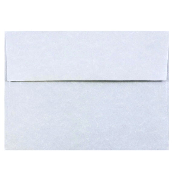 JAM Paper A7 Envelopes, 5.3x7.3, Blue Parchment, 250/Pack