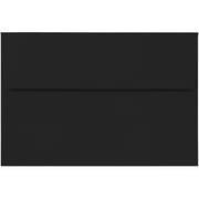 JAM Paper A8 Envelopes, 5 1/2 x 8 1/8, Black, 25/Pack