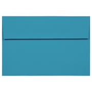 JAM Paper A8 Envelopes, 5 1/2 x 8 1/8, Blue, 25/Pack