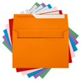 thumbnail image 1 of JAM Paper A8 Invitation Envelopes, Peel & Seal, 5 1/2 x 8 1/8, Assorted Colors, 150/Pack, 1 of 5