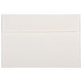 thumbnail image 1 of JAM Paper A8 Strathmore Invitation Envelopes, 5 1/2 x 8 1/8, Bright White Linen, 25/Pack, 1 of 2