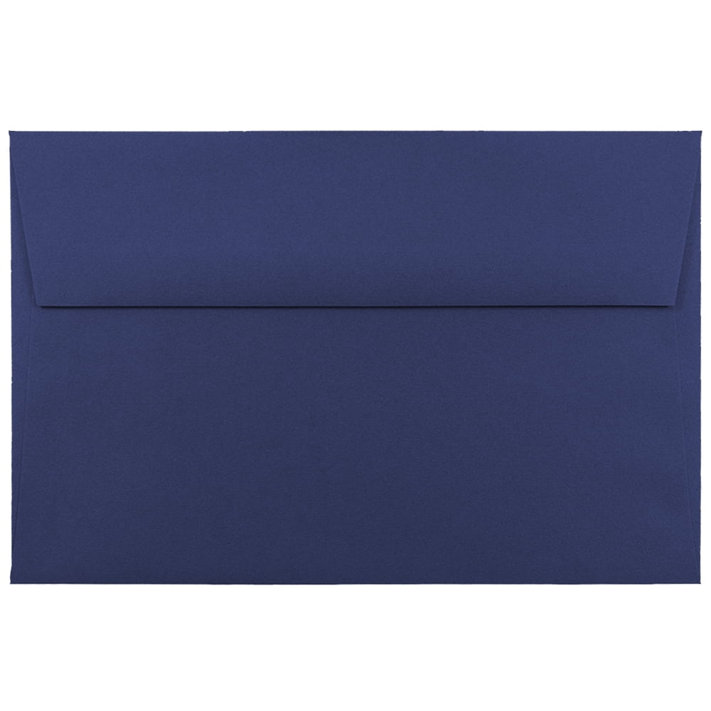 JAM Paper A9 Envelopes 5 3 4 X 8 3 4 Dark Blue 25 Pack Walmart jam-paper-a9-envelopes-5-3-4-x-8-3-4-dark-blue-25-pack-walmart