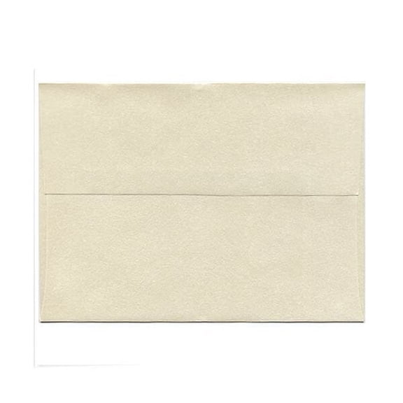 JAM Paper A9 Envelopes, 5 3/4 x 8 3/4, Opal Metallic, 50 per Pack