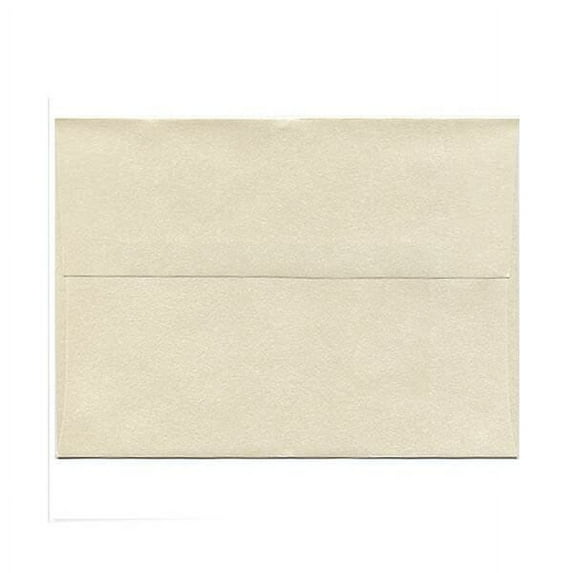 JAM Paper A9 Envelopes, 5 3/4 x 8 3/4, Opal Metallic, 50 per Pack