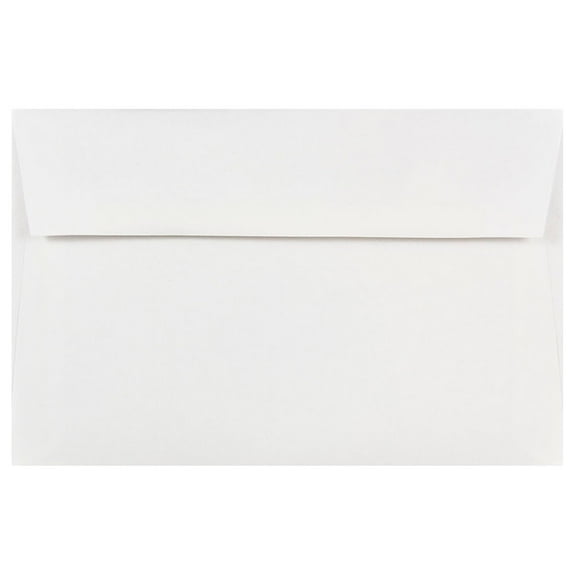 JAM Paper A9 Invitation Envelopes, 5 3/4 x 8 3/4, White, 25 per Pack