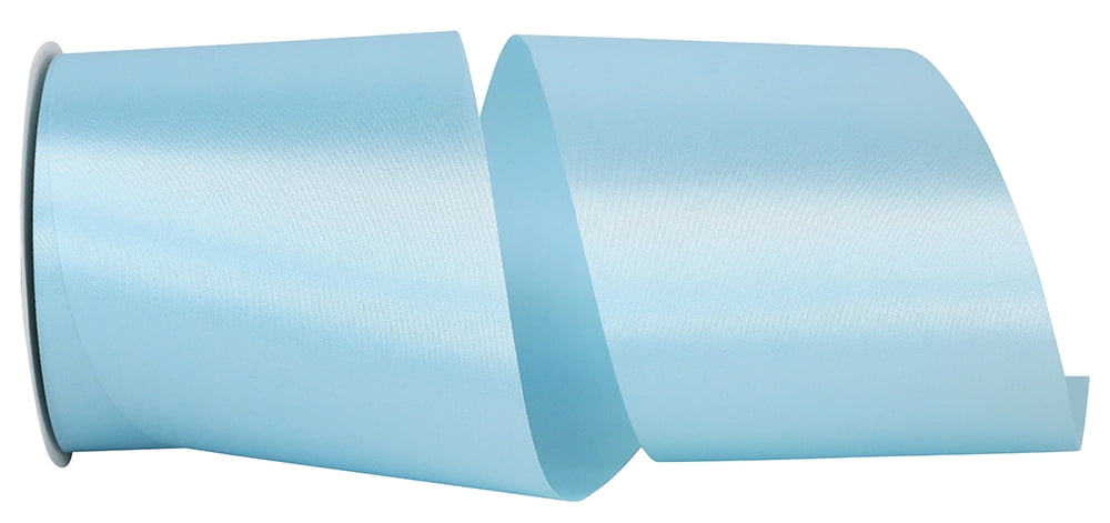 JAM Paper All Occasion Baby Blue Polyester Allure Single Face Satin ...