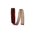 thumbnail image 1 of JAM Paper All Occasion Burgundy Nylon Woven Sheer Ribbon, 900" x 0.62", 1 of 5