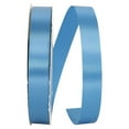thumbnail image 1 of JAM Paper All Occasion Cerulean Blue Polyester Allure Single Face Satin Ribbon, 3600" x 0.87", 1 of 5