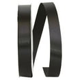 thumbnail image 1 of JAM Paper All Occasion Charcoal Black Polyester Allure Single Face Satin Ribbon, 3600" x 0.87", 1 of 5