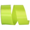 thumbnail image 1 of JAM Paper All Occasion Chartreuse Green Polyester Allure Single Face Satin Ribbon, 1800" x 1.87", 1 of 5