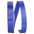thumbnail image 1 of JAM Paper All Occasion Cobalt Blue Polyester Allure Single Face Satin Ribbon, 3600" x 0.87", 1 of 5