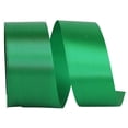 thumbnail image 1 of JAM Paper All Occasion Forest Green Polyester Allure Single Face Satin Ribbon, 1800" x 1.87", 1 of 5