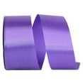 thumbnail image 1 of JAM Paper All Occasion Grape Purple Polyester Allure Single Face Satin Ribbon, 1800" x 1.87", 1 of 5