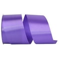 thumbnail image 1 of JAM Paper All Occasion Grape Purple Polyester Allure Single Face Satin Ribbon, 1800" x 2.5", 1 of 5