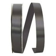 thumbnail image 1 of JAM Paper All Occasion Gunmetal Grey Polyester Allure Single Face Satin Ribbon, 3600" x 0.87", 1 of 5