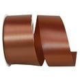 thumbnail image 1 of JAM Paper All Occasion Light Brown Polyester Allure Single Face Satin Ribbon, 1800" x 1.87", 1 of 5