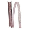 thumbnail image 1 of JAM Paper All Occasion Light Pink Nylon Metallic Dainty Corsage Ribbon, 900" x 0.5", 1 of 5